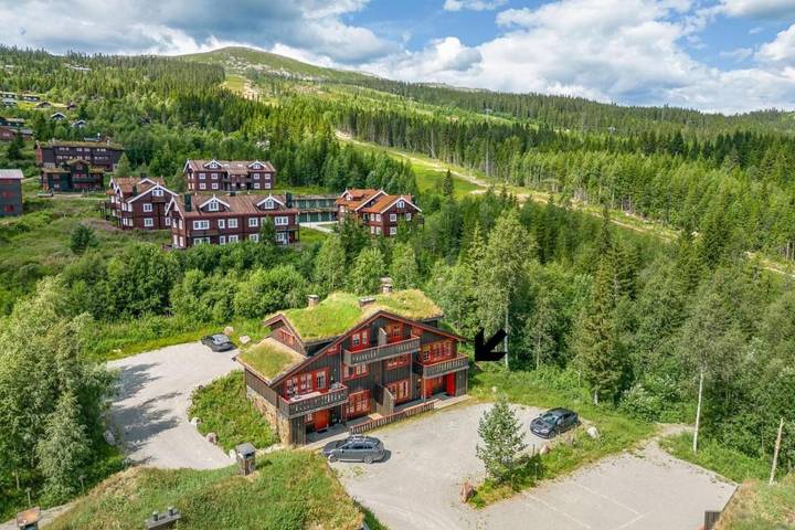 Ferieleilighet for 6 personer, med terrasse og sauna i Trysilfjellet