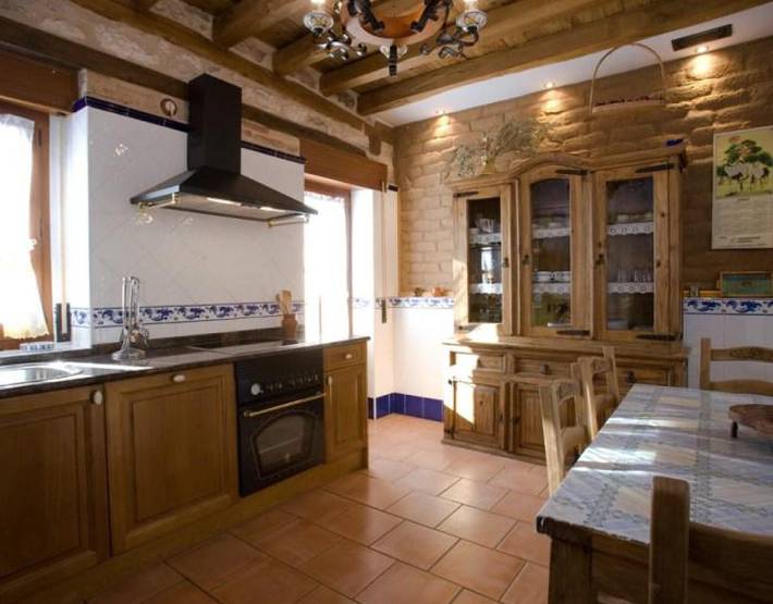 Landhaus 'Las Espigas' mit Bergblick, privater Terrasse und Wi-Fi in Canalejas de Peñafiel, Valladolid Provinz