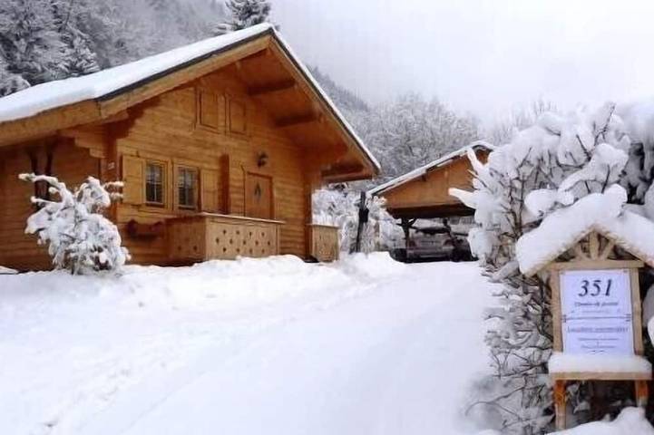 Chalet pour 4 personnes, avec balcon et jardin à Saint-Gervais-les-Bains
