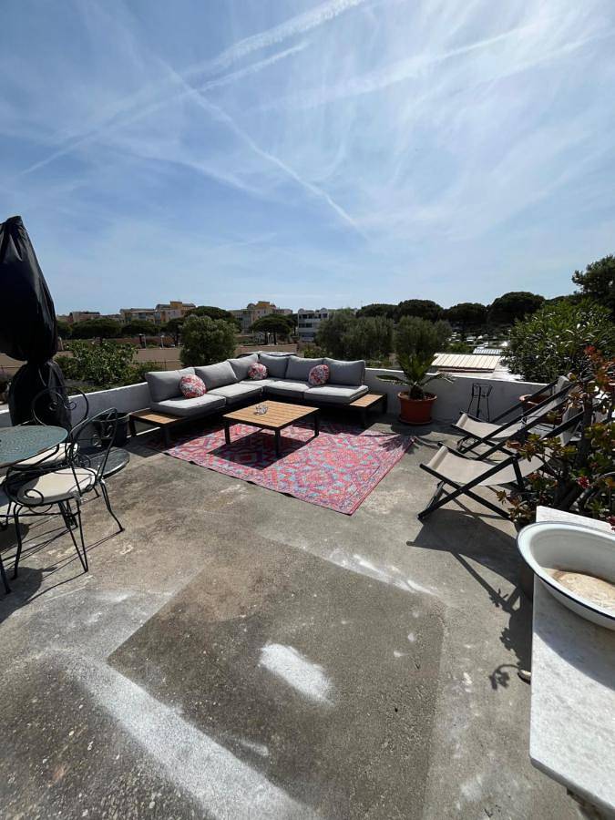 Gîte pour 6 personnes, avec terrasse dans Tour Barberousse Chateau De Gruissan - 4