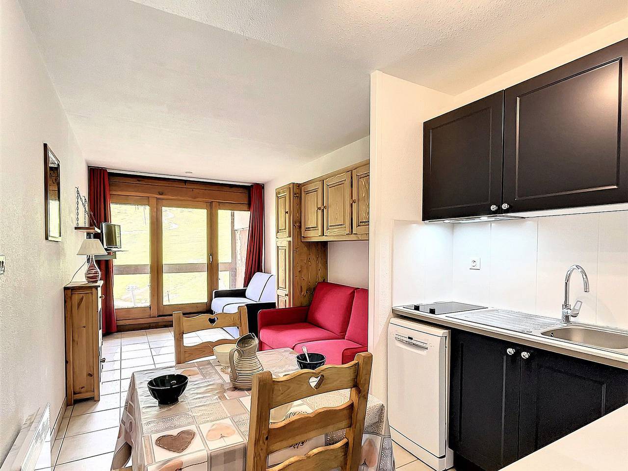 Chalet pour 4 Personnes dans Le Corbier, Villarembert