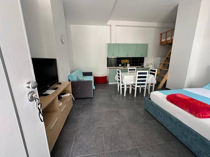 Appartement de vacances pour 5 personnes, avec balcon