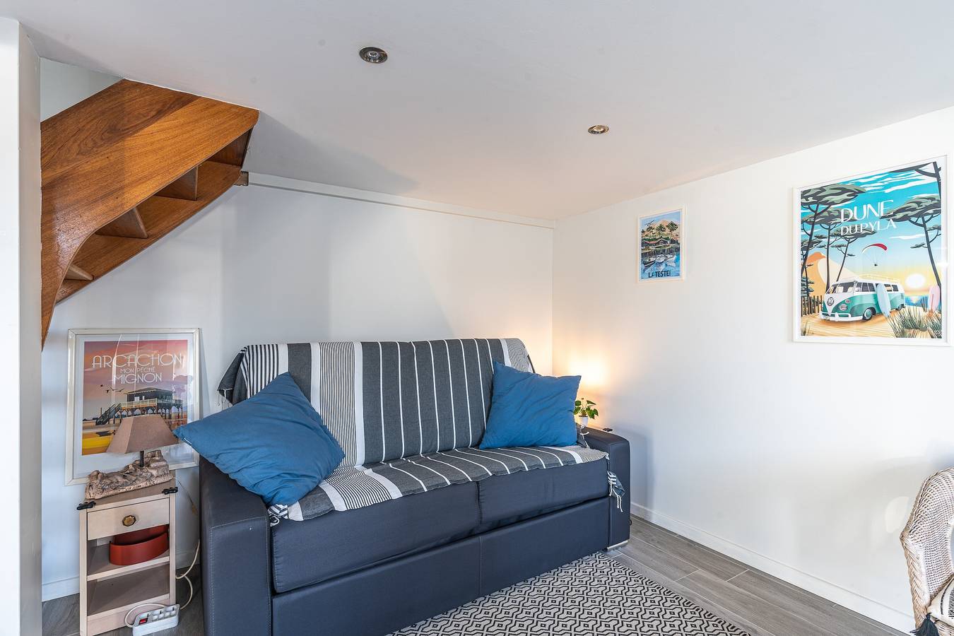 Appartement de vacances entier, Chalet "Studio Bassin D'Arcachon" avec piscine partagée, terrasse privée et Wi-Fi in La Teste-de-Buch, Région d'Arcachon