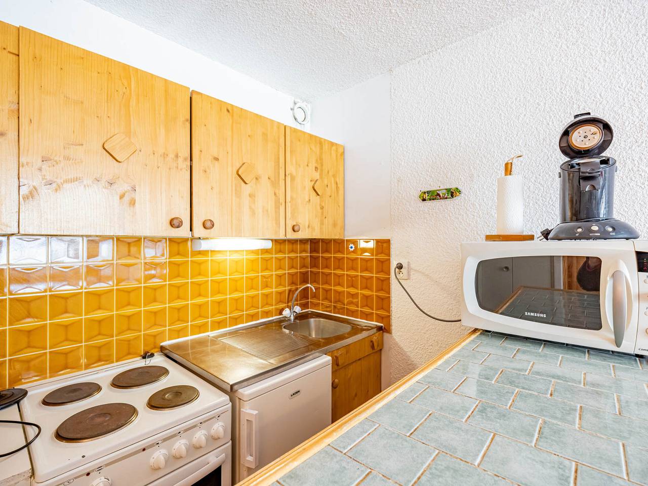 Estudio entero, Cómodo estudio para 4 personas con balcón en Saint-François-Longchamp in Saint-François-Longchamp, Le Grand Domaine
