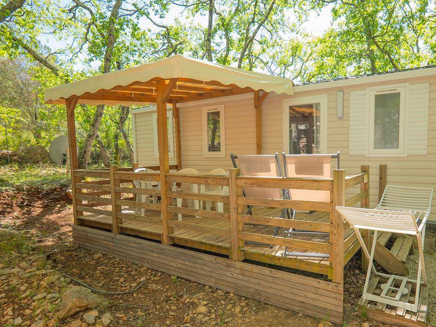 Camping Le Parc - Mobilheim 6 personen - Bahia 35m² in Saint-Paul-en-Forêt, Draguignan Region