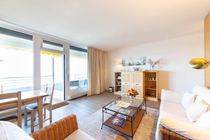Ferienwohnung für 2 Personen, mit Meerblick und Balkon sowie Sauna in Timmendorfer Strand, Südliche Ostseeküste