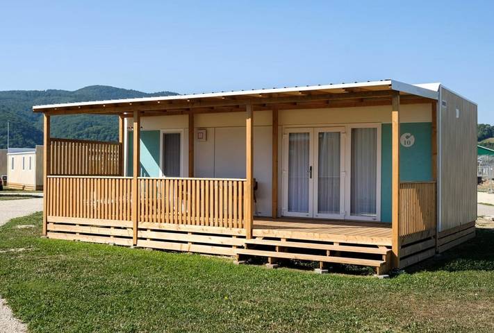 Camping für 6 Personen, mit Ausblick und Garten sowie Sauna und Pool in Slowenien - 4