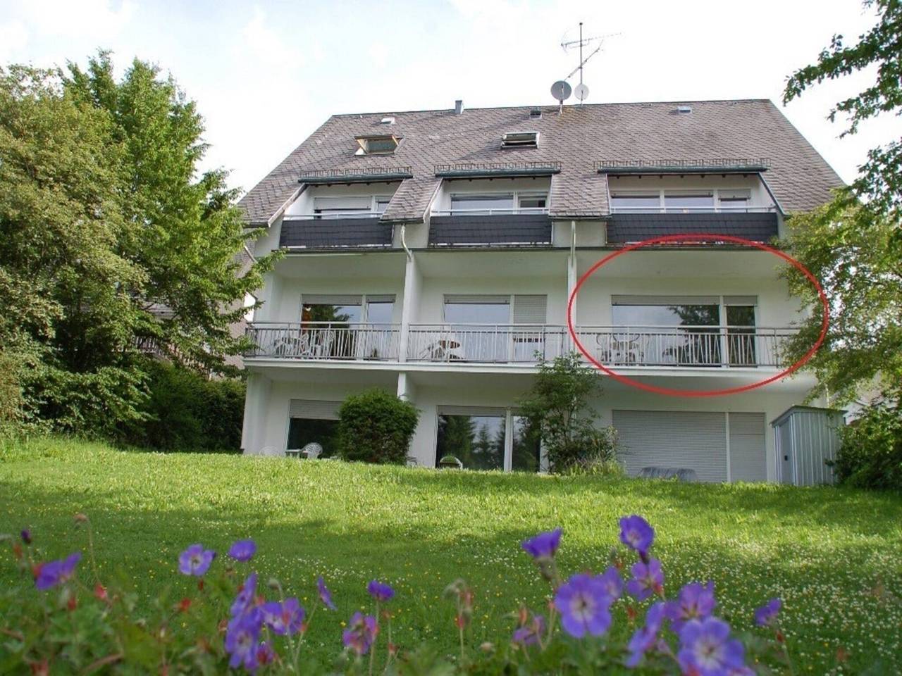 Ganze Wohnung, Wohnung im Rothaargebirge mit Balkon in Küstelberg, Medebach