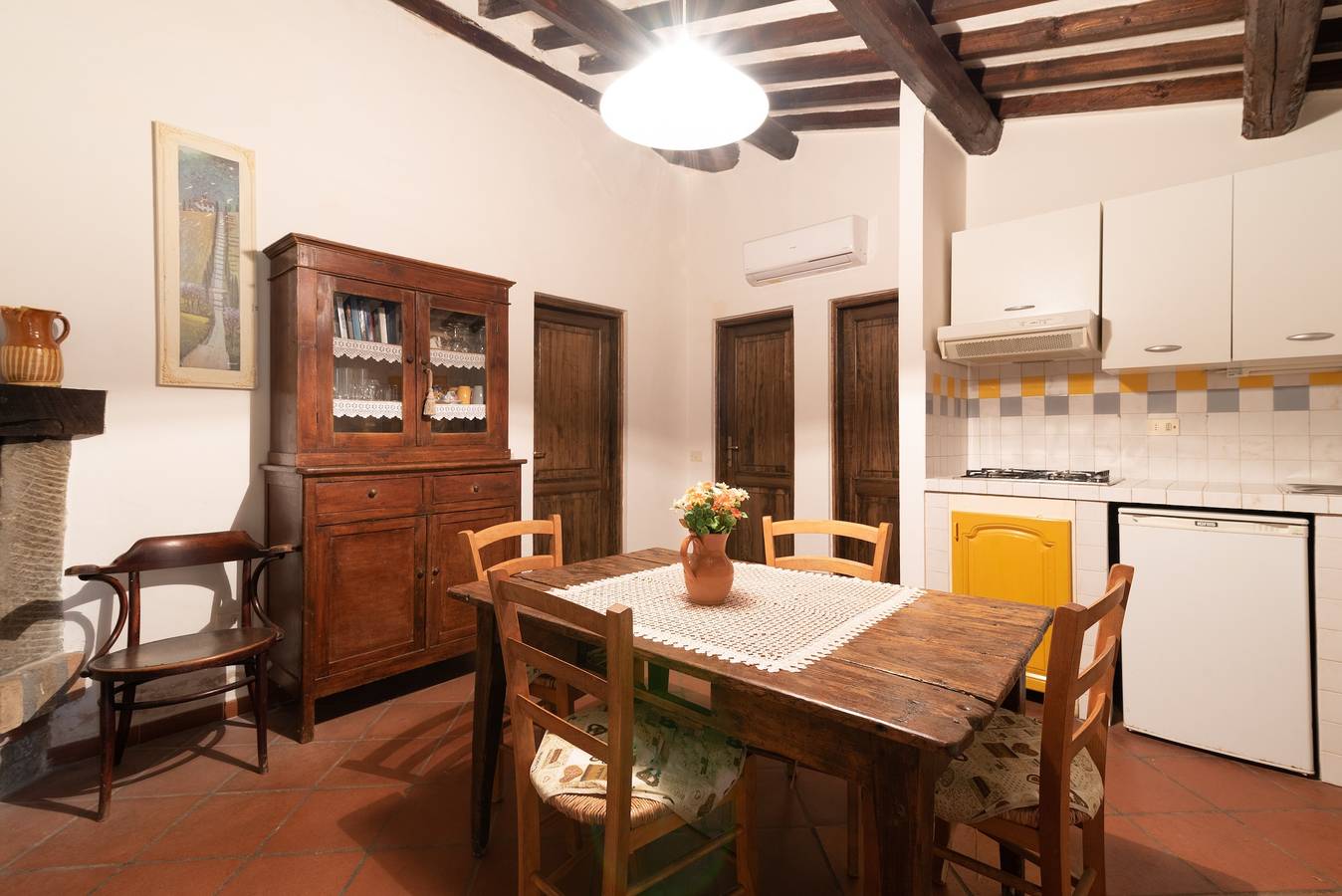 Ferienwohnung "La Vecchia Fornace Casa Bianca" mit Gemeinschaftspool und Wlan in Appalto, Arezzo Provinz