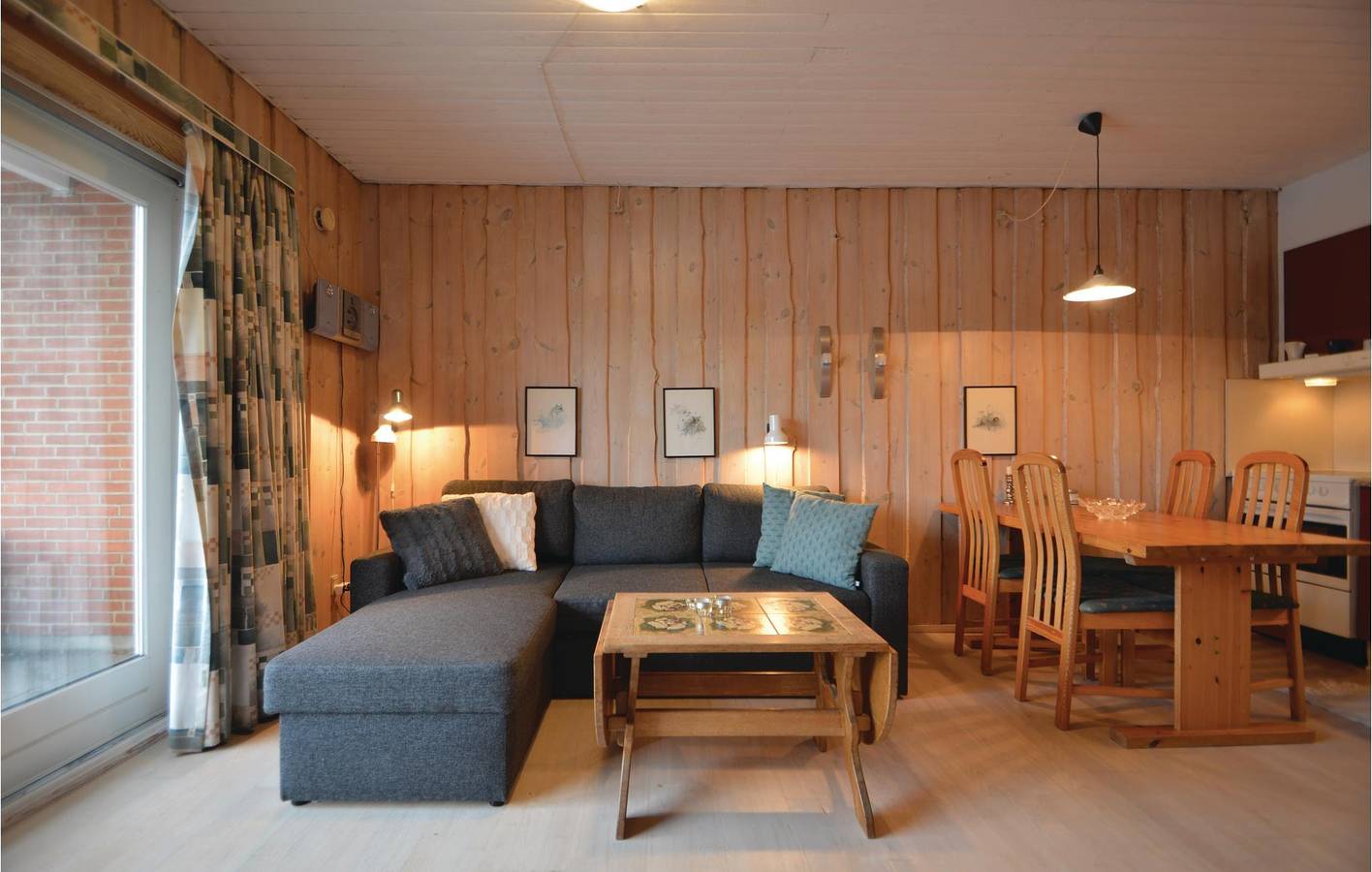 Ganze Ferienwohnung, Ferienwohnung für 4 Personen mit Terrasse in Sønderstrand, Havneby