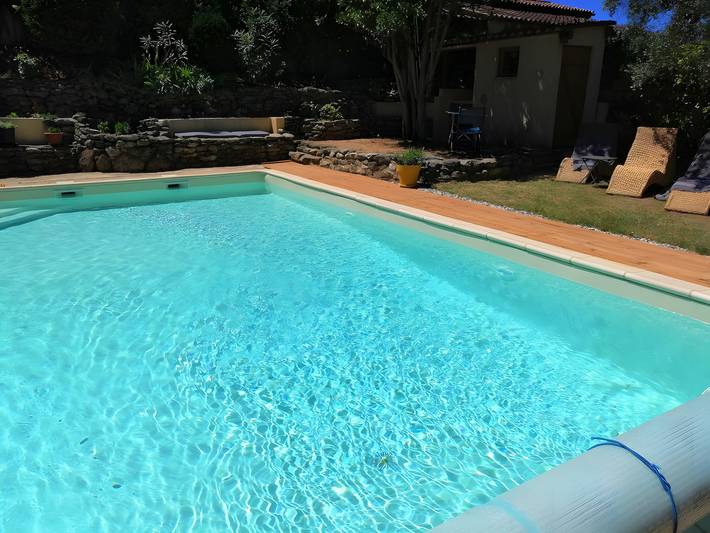 Gîte chez Nanou, piscina privata 10x5 m in Saint-Paul-Trois-Châteaux, Nyons e dintorni