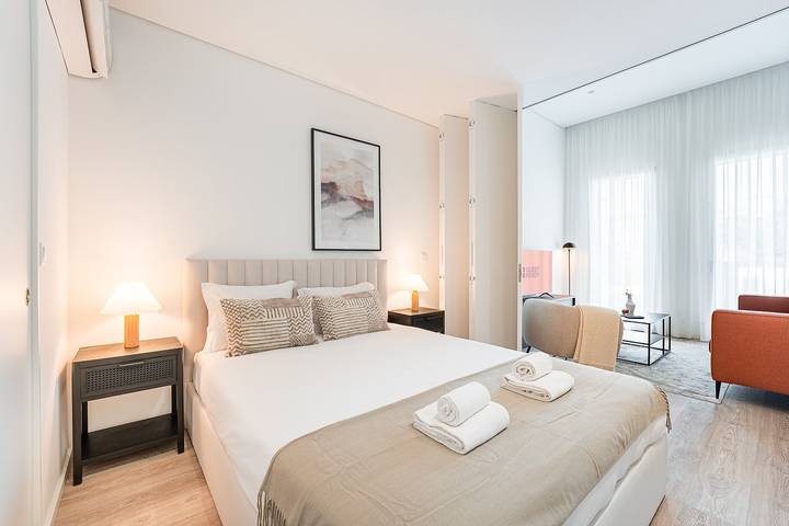 Casas e apartamentos de temporada para 4 pessoas, com balcão no Porto
