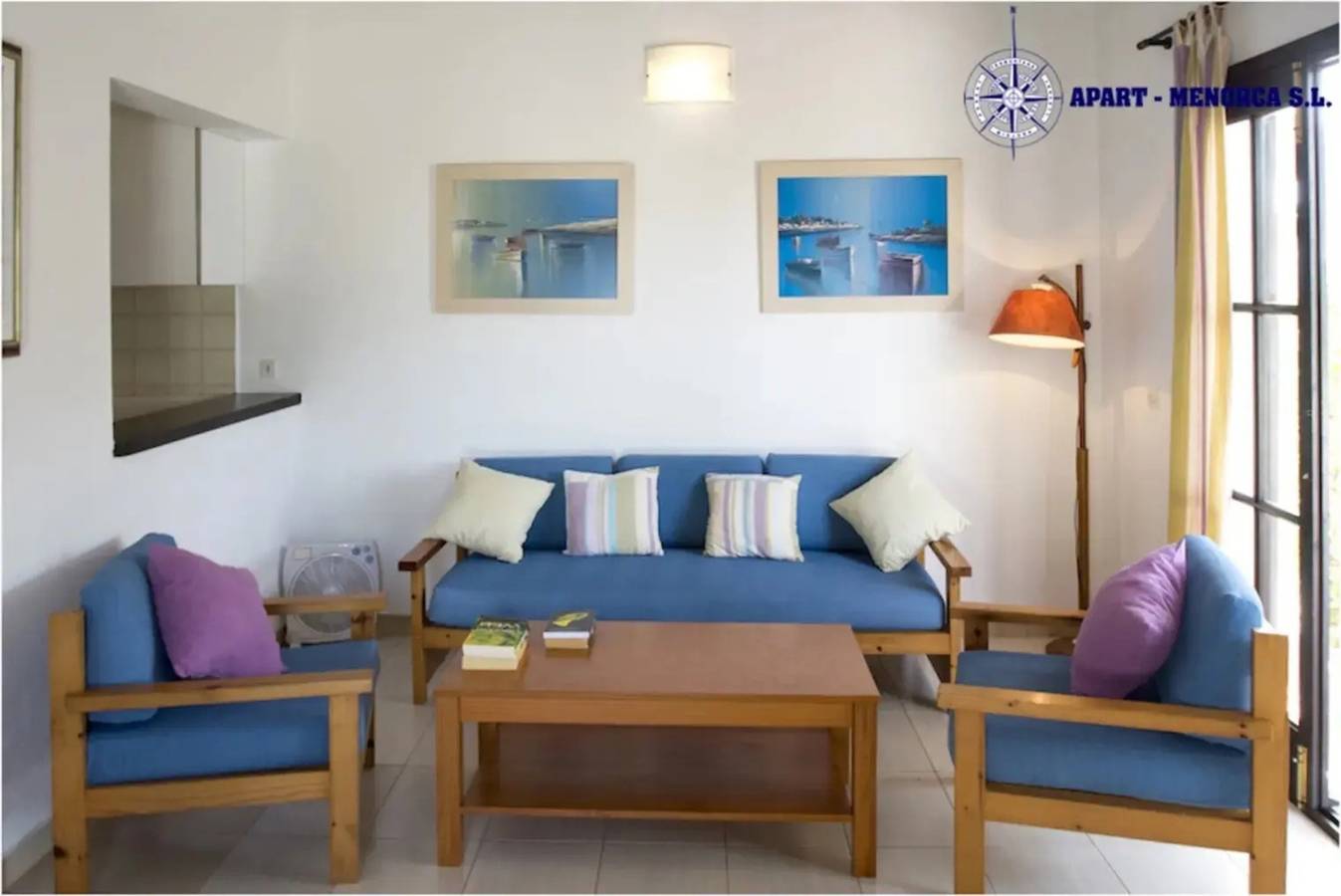 Entire apartment, Apartment 'Apartamento 1 Dormitorio Iii' with Private Terrace and Shared Garden in Son Xoriguer, Ciutadella