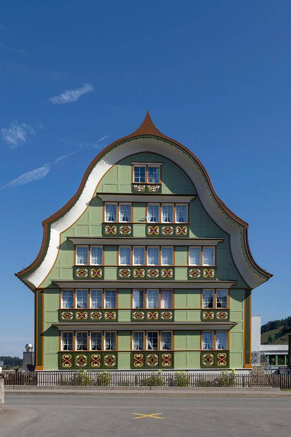 Ferienwohnung für 4 Personen, mit Terrasse und Garten sowie Ausblick in Appenzell