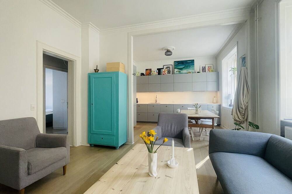 Ganze Wohnung, City Apartment in Frederiksberg Kommune mit 2 Schlafzimmern 4 Schlafplätzen in Frederiksberg, Kopenhagen
