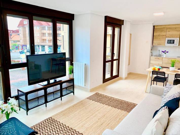 Apartamento de vacaciones para 7 personas, con jardín y vistas - 1