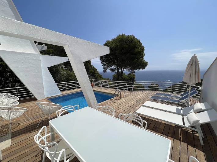 Location de maison mitoyenne avec piscine à Begur, Sa Tuna in sa Tuna, Begur