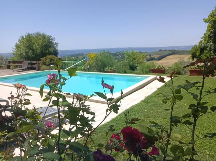 Villa per 8 persone, con Terrazza e Giardino nonché Piscina e Panorama a Orvieto