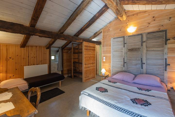 Camera 'La Ferme De Chalas - Tanargue' con piscina condivisa, terrazza condivisa e Wi-Fi in Valgorge, Parc naturel régional des Monts d'Ardèche
