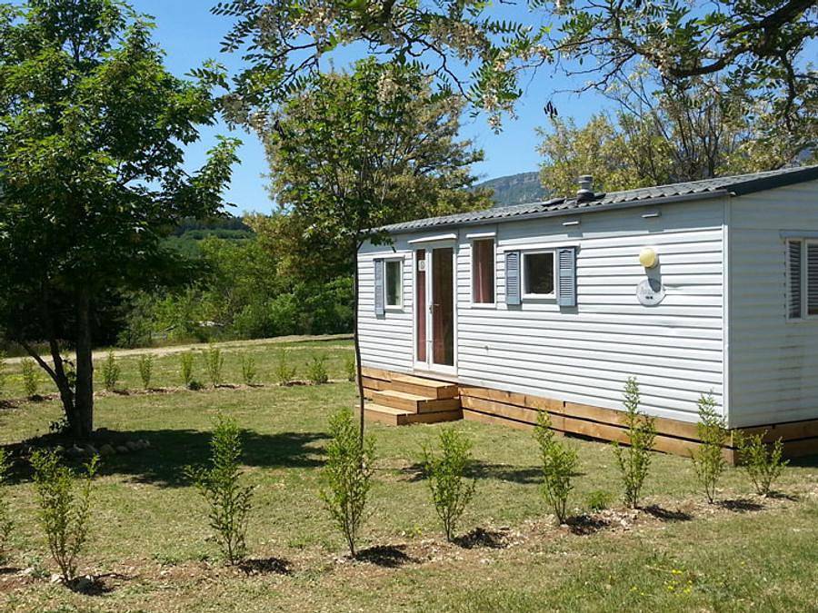 Camping Les Cigales - Mobilheim 4 personen - Klassische Reihe in Saint-Genis, Gap und Umgebung