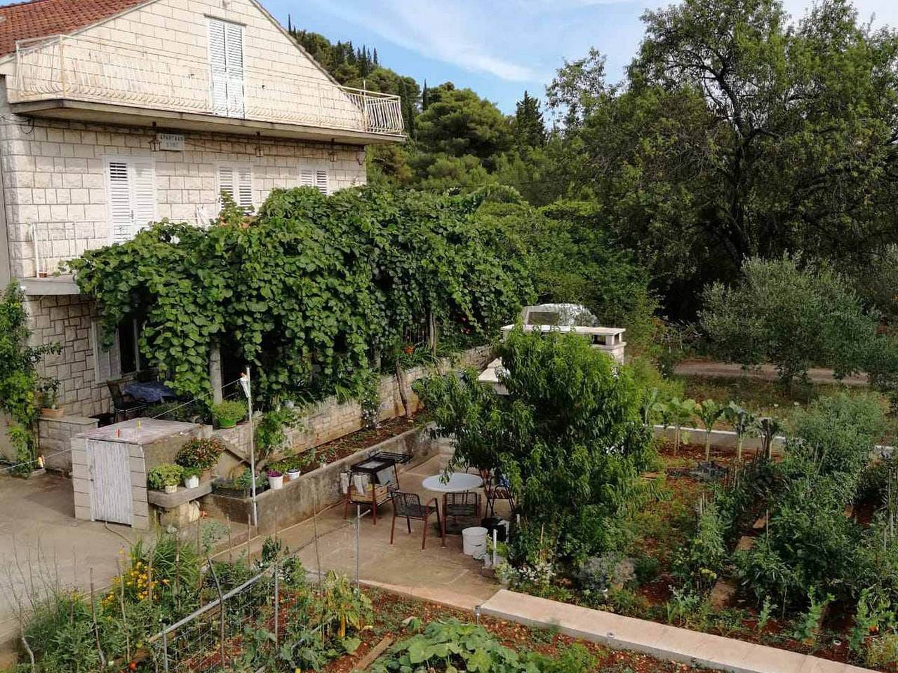 Ganze Wohnung, Ferienwohnung für 2 Personen mit Garten in Korčula (Dalmatien), Korcula