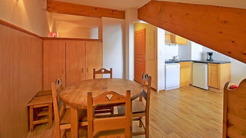 Ganzes Studio, Studio für 4 Personen in La Foux d'Allos, Allos