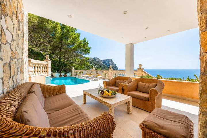 Ferienhaus für 10 Personen, mit Terrasse und Garten sowie Pool in Port d'Andratx - 4