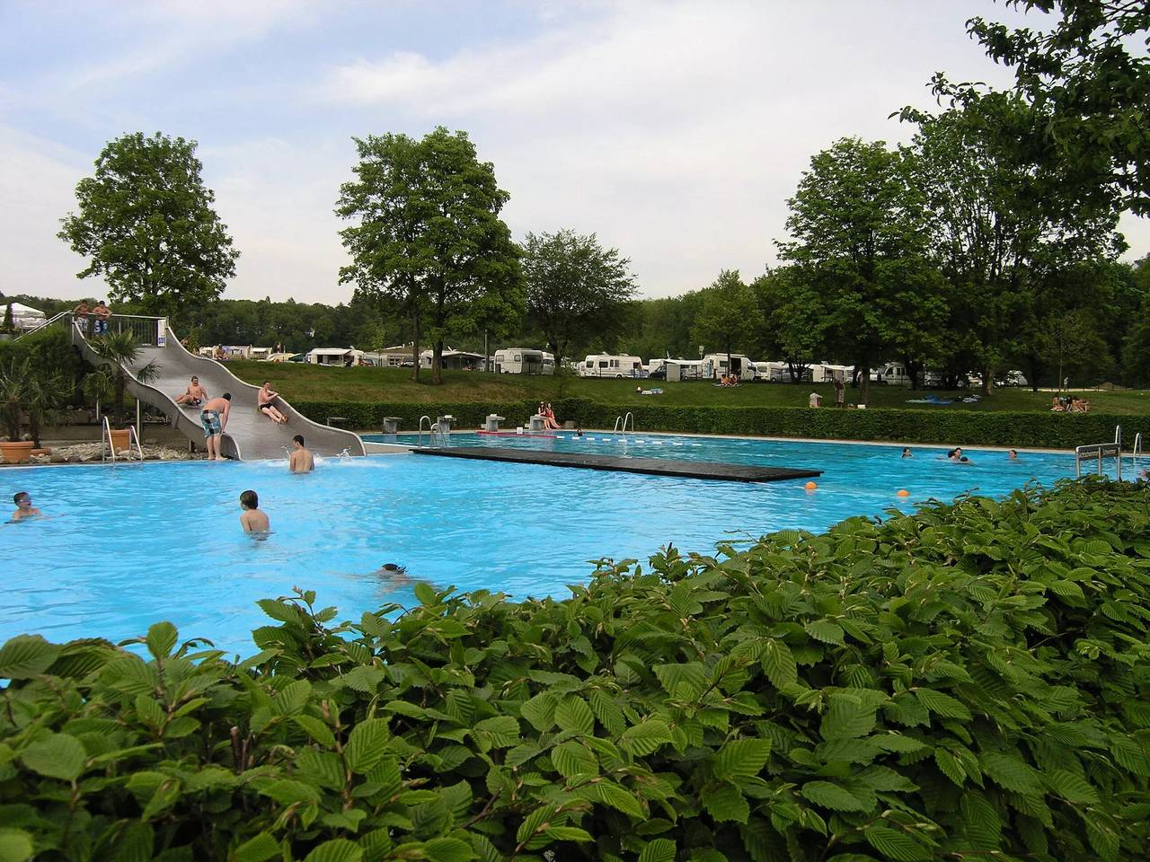 Wohnwagen für 5 Personen mit Sauna in Orsingen-Nenzingen, Landkreis Konstanz