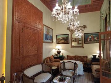 Riad pour 4 personnes, avec vue et terrasse à Rabat