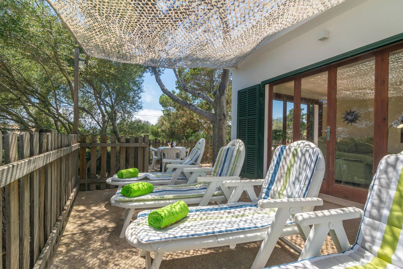 Es Jaç - Ferienhaus mit Terrasse in Cala s'Almonia. in Cala s'Almonia, Santanyí