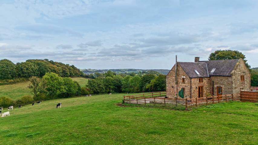 Lane Head Cottage in Alderwasley, Derbyshire