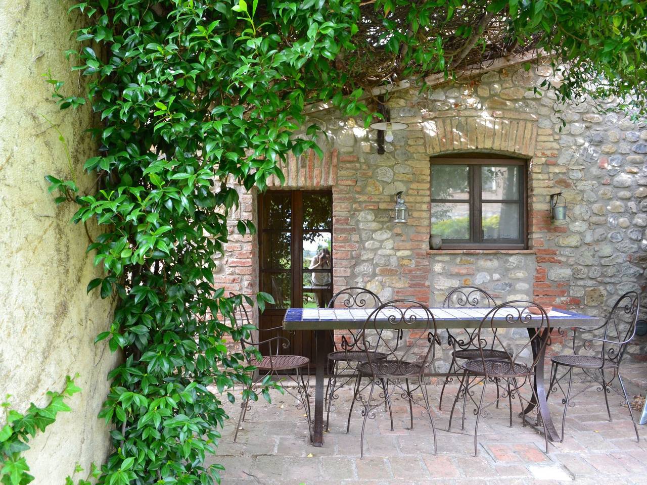 Ganze Wohnung, Wohnung in Santa Maria mit Whirlpool, Grill und gemeinsamem Pool in Monteleone d'Orvieto, Perugia Provinz