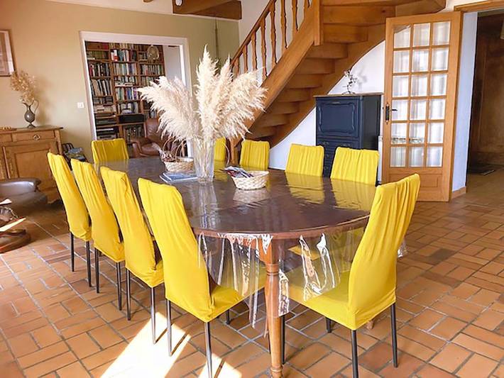 Location de vacances pour 11 personnes, avec Balcon et Terrasse ainsi que Jardin et Vue dans La Cotentin