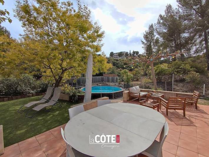 Villa pour 8 personnes, avec Terrasse ainsi que Jardin et Piscine à Carry-le-Rouet - 3