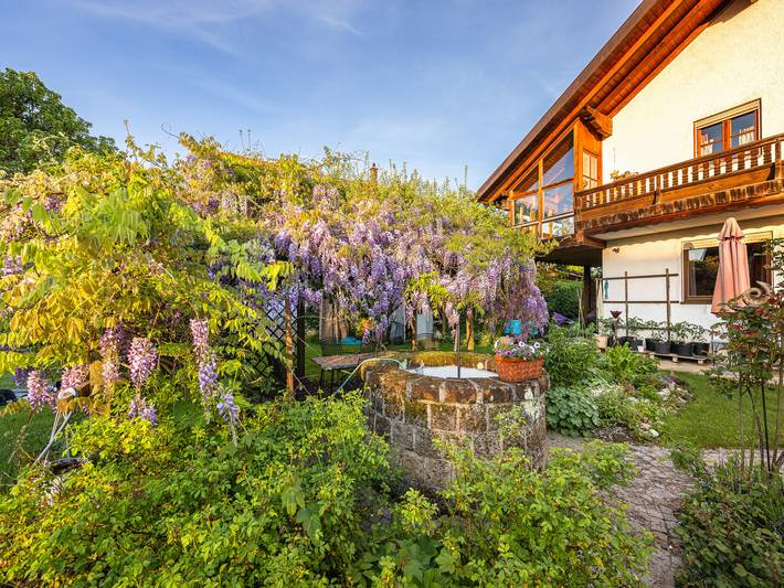 Ganze Ferienwohnung, Ferienwohnung am Kurpark - Ferienwohnung bis 5 Personen, Terrasse, 117 qm in Waging am See, Rupertiwinkel