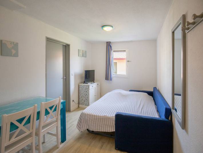Studio entier, Studio pour 4 personnes avec piscine in Soustons, Côte d’Argent