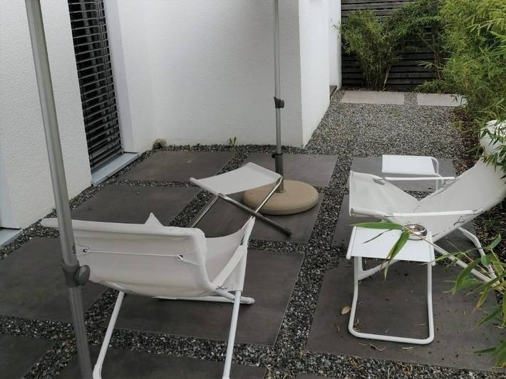 Entire studio, Studio Apartment 'Winter' with Private Terrace in Wasserburg (Bodensee), Bavarian Swabia