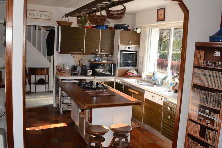 Location de vacances pour 6 personnes, avec jardin ainsi que vue et terrasse à Saint-Nolff - 4