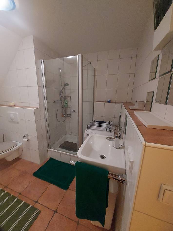 Ganze Wohnung, Ferienwohnung 'TeoS' mit gemeinsamer Terrasse und WLAN in Geslau, Romantische Straße
