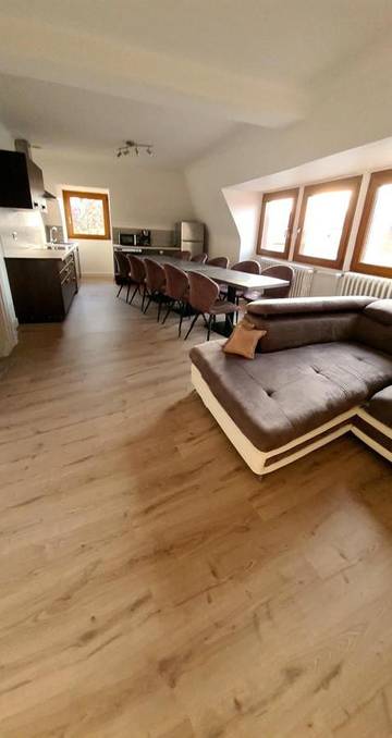 Gîte pour 11 personnes, avec vue, animaux acceptés à Marckolsheim
