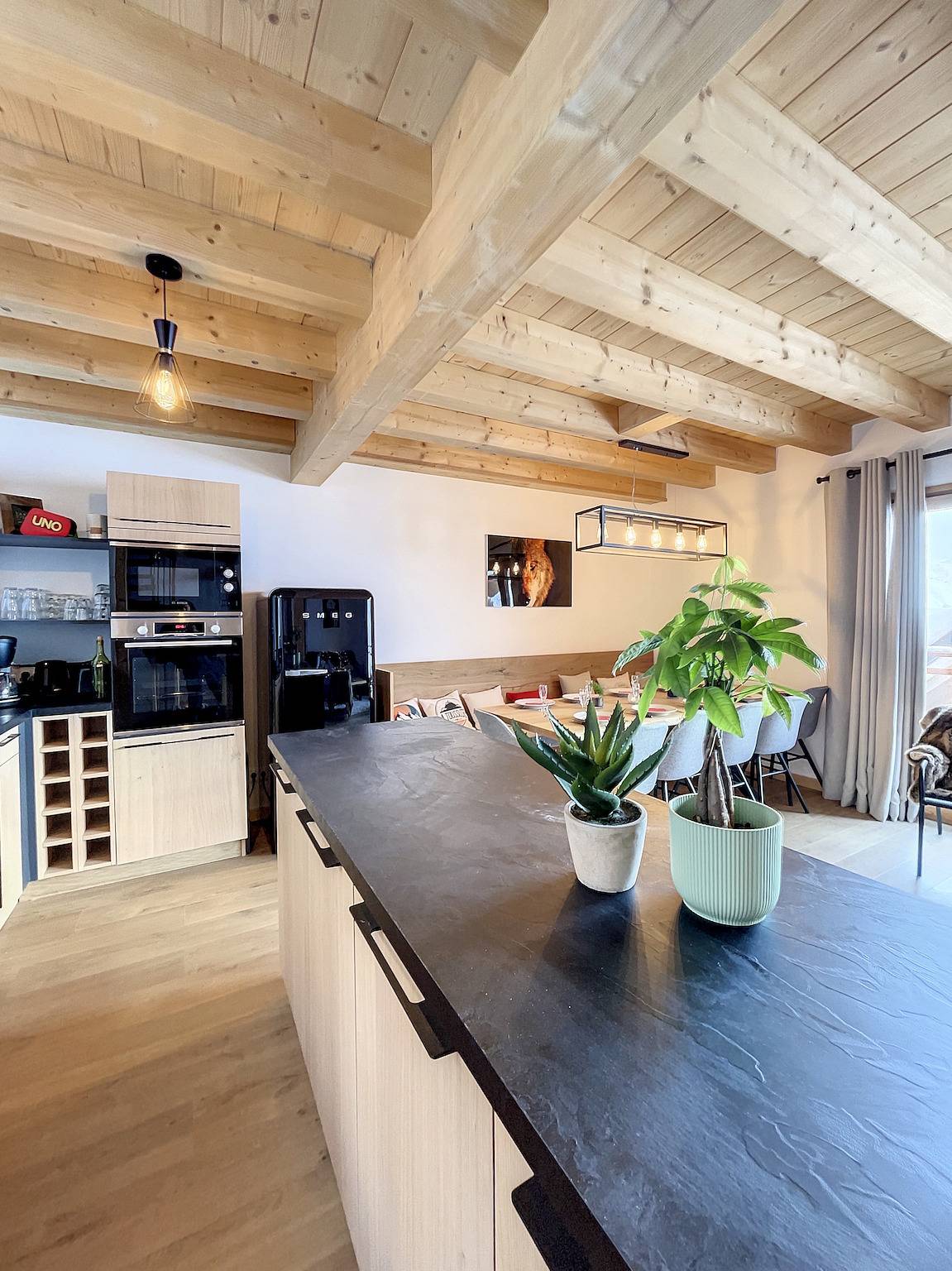 Ferienhaus für 10 Personen mit Balkon in La Toussuire, Fontcouverte-la-Toussuire