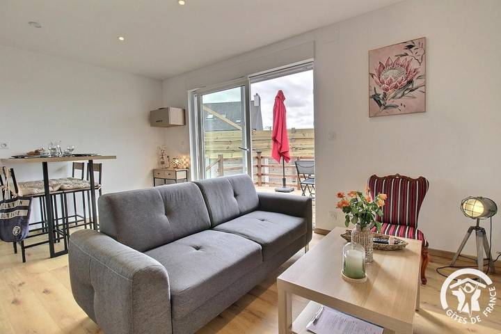 Gîte pour 4 personnes, avec jardin et terrasse