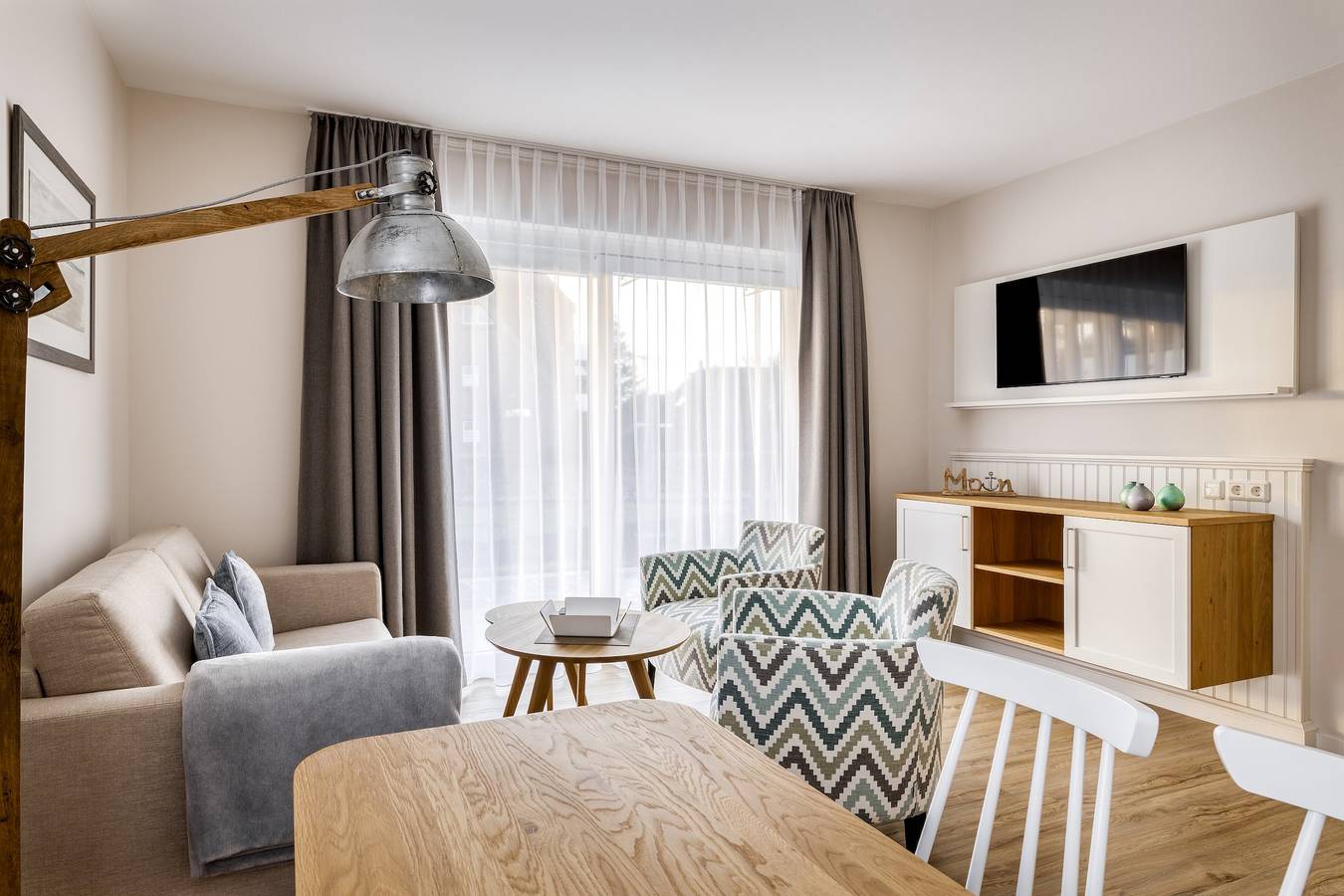 Ganze Ferienwohnung, Ferienhus op de Eck - 3-Raum-Fewo Nr. 1 in Büsum, Dithmarschen