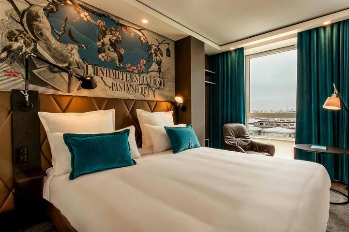Hotel für 2 Personen, mit Terrasse und Garten sowie Seeblick in Paris - 2