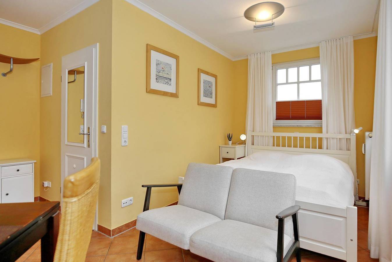 Ganze Wohnung, Helles 1-Zimmer-Appartement mit Balkon und hundefreundlich für 2 Personen in Ostseebad Kühlungsborn, Kühlungsborn