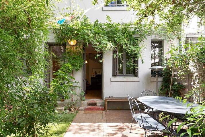 Maison de vacances pour 5 personnes, avec Terrasse ainsi que Jardin et Vue à Paris