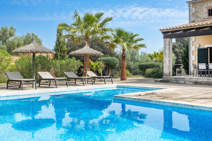 Finca für 8 Personen, mit Garten in Algaida - 4