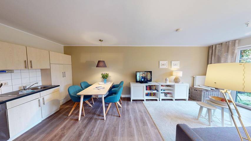 Ferienwohnung für 2 Personen, mit Balkon/Terrasse auf Norderney - 2