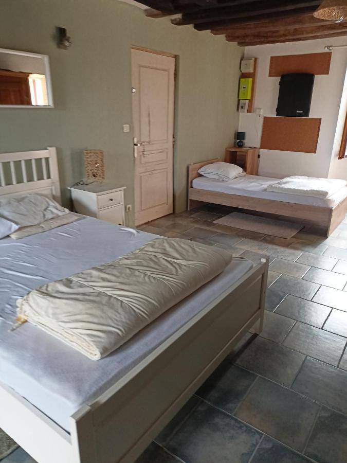 Deluxe Double Room (2 Adults + 1 Child) in Thorigné-sur-Dué, Sarthe