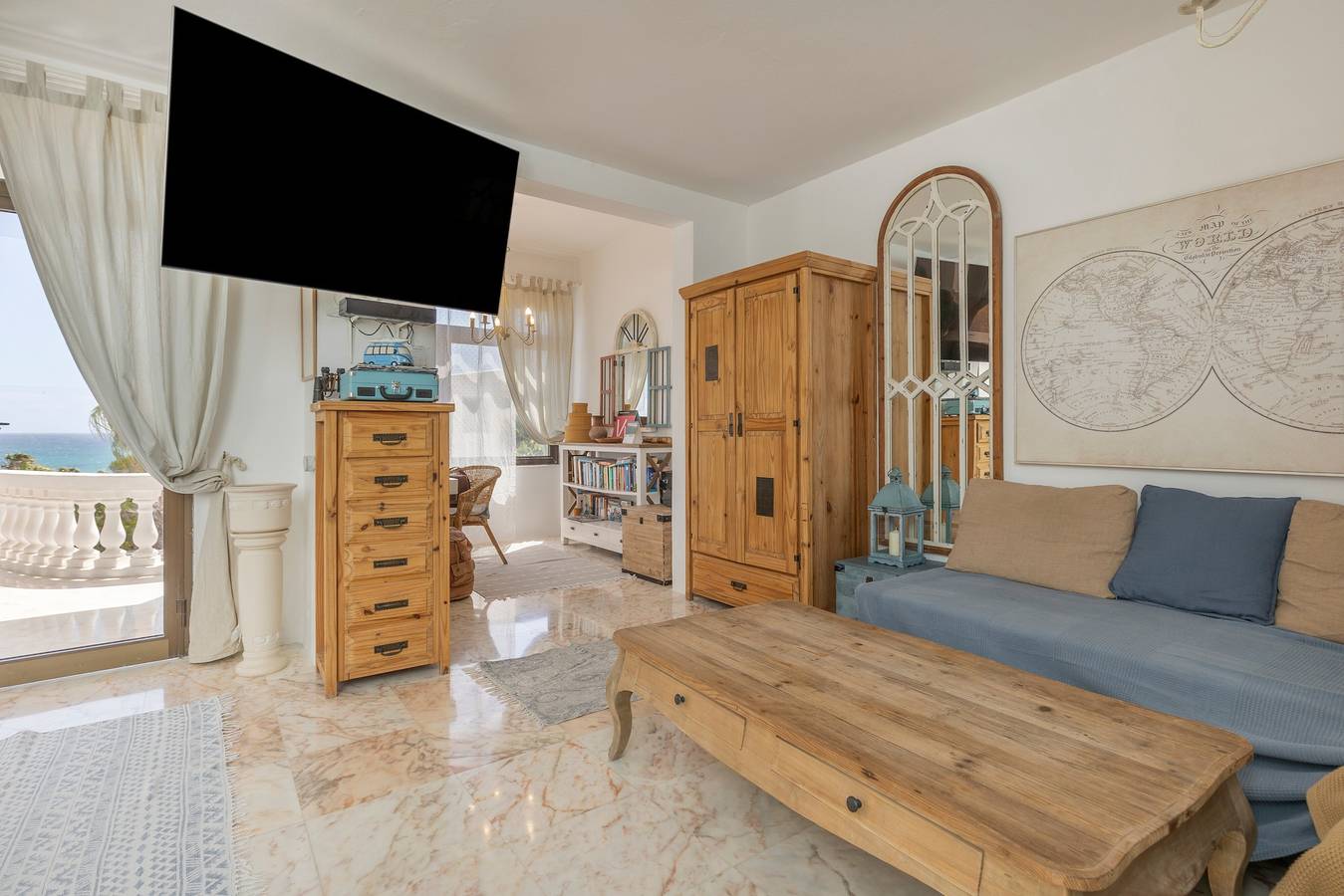 Casa Marga – Romantische Villa mit Meerblick, privater Terrasse und Wlan in Südliche Bucht Costa Calma, Pájara